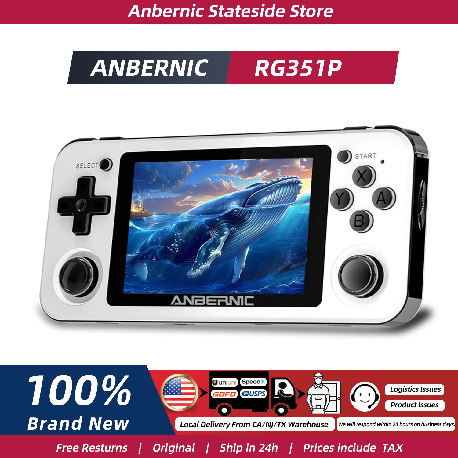 Gaming Console Ayaneo - ANBERNIC RG351P Przenośna Konsola Retro do