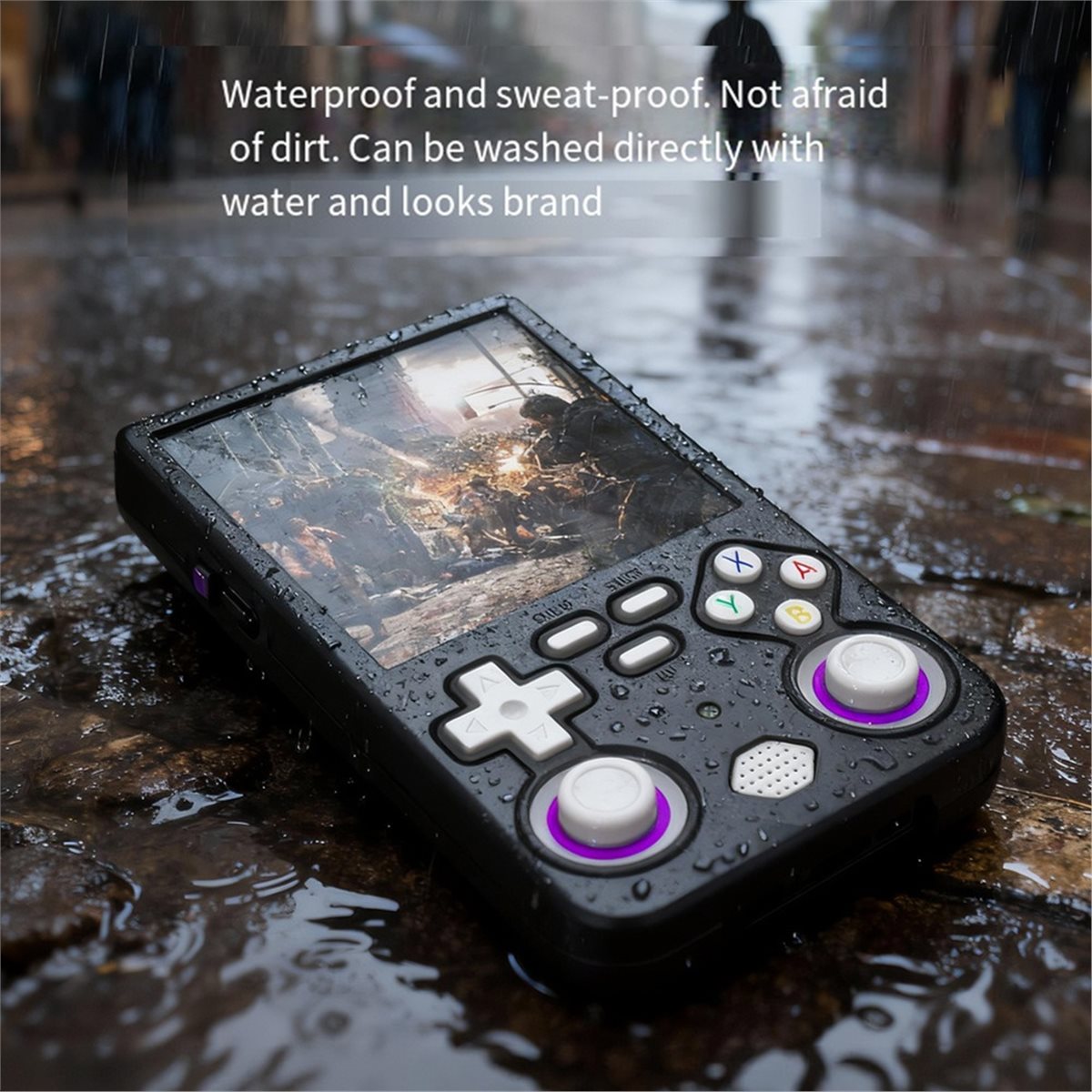 Gaming Console R36 Ultra - A86G NOWY Silikonowy futerał ochronny, pyłoszczelny