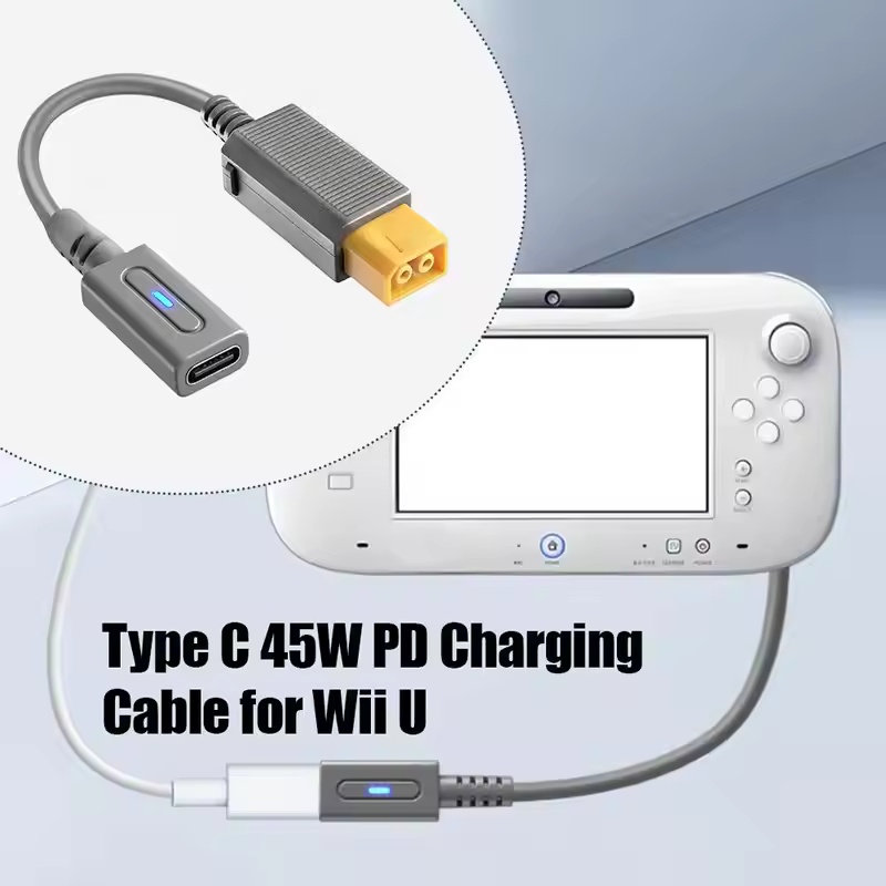 Gaming Console Types - Kabel USB-C 45W PD do ładowania