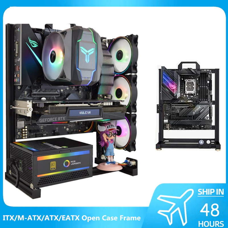 MOD ATX Open PC Case Frame dla – Gaming Console Tower recenzja i cena