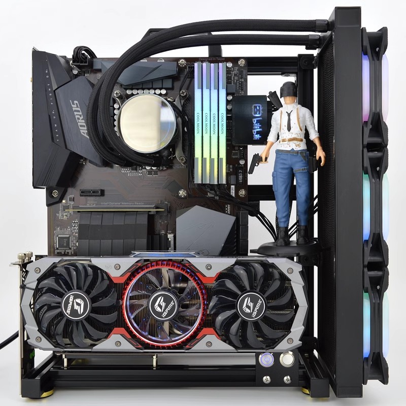 MOD ATX Open PC Case Frame dla – Gaming Console Tower recenzja i cena