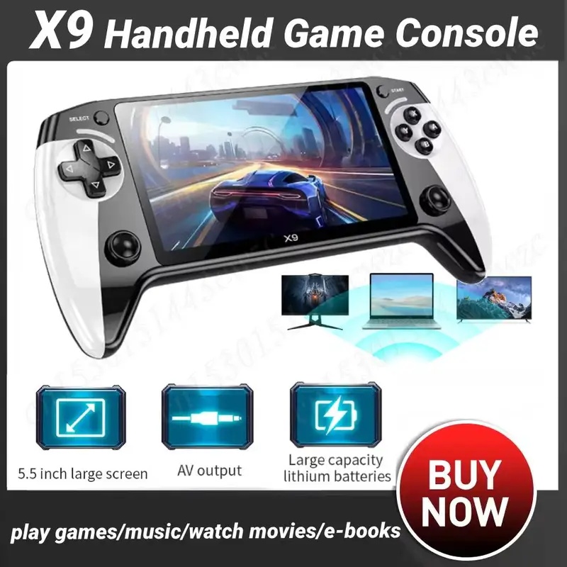 Konsola do gier X9 Pocket z 5, – Gaming Console Types recenzja i cena