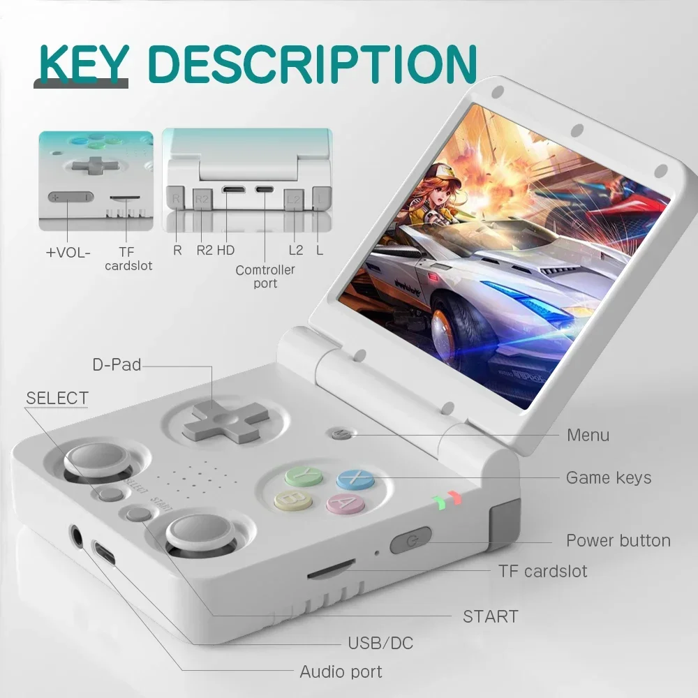 Konsola przenośna MIYOO Flip V – Gaming Console Tower recenzja i cena