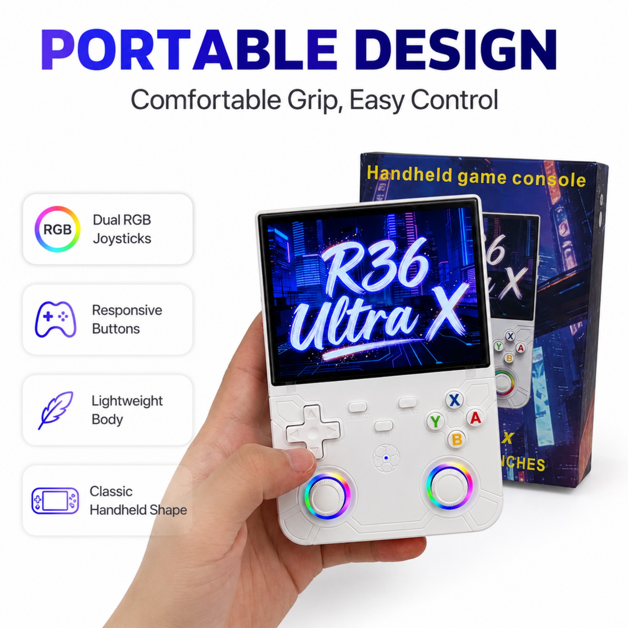 Przenośna konsola do gier retr – Gaming Console R36 Ultra recenzja i cena