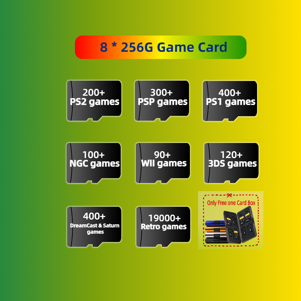 Karta z grami retro na Ayaneo  – Gaming Console Ayaneo recenzja i cena