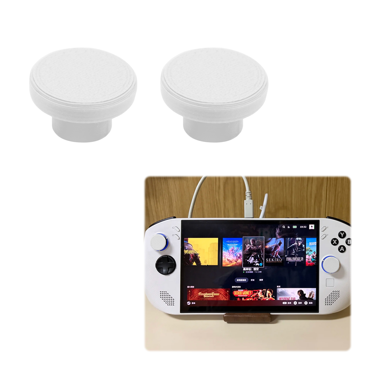 Silikonowe nakładki na joystic – Gaming Console Legion recenzja i cena